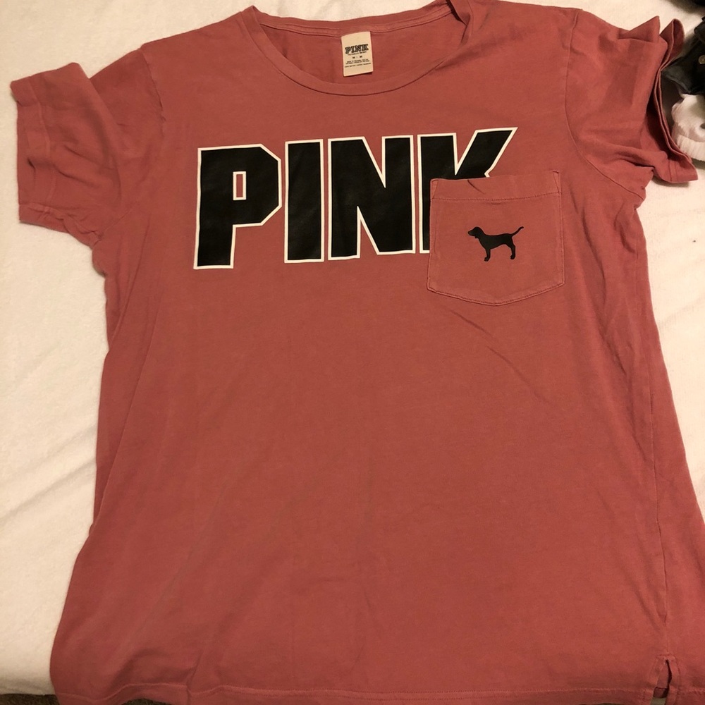 Pink/dusty rose Campus Victoria Secret Tee